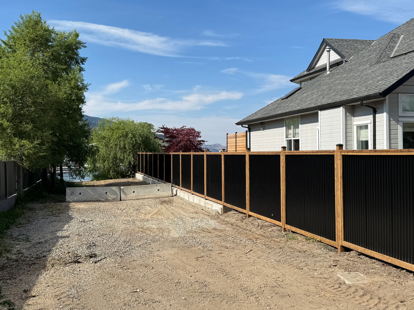 Corrugated Fence Panels